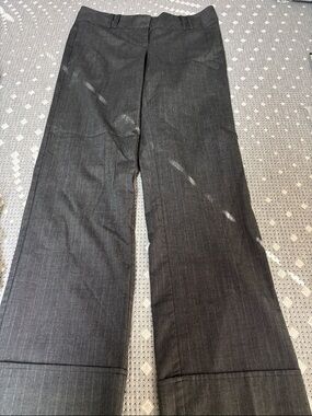 Tracy Evans Charcoal Pinstripe Boot Cut Pants